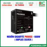  NGUỒN GIGABYTE P650SS - 650W ( 80PLUS SILVER ) 