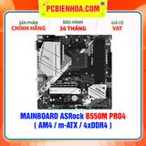  MAINBOARD ASRock B550M PRO4 ( AM4 / m-ATX / 4xDDR4 ) 