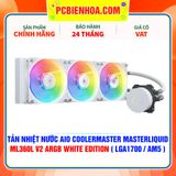  TẢN NHIỆT NƯỚC AIO COOLER MASTER MASTERLIQUID ML360L V2 ARGB WHITE EDITION ( HỖ TRỢ SOCKET LGA1700 / AM5 ) 