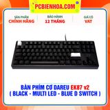  BÀN PHÍM CƠ DAREU EK87 v2 ( BLACK - MULTI LED - BLUE D SWITCH ) 