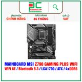  DDR5 - MAINBOARD MSI Z790 GAMING PLUS WIFI ( WIFI 6E / Bluetooth 5.3 / LGA1700 / ATX / 4xDDR5 ) 
