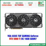  VGA ASUS TUF GAMING GeForce RTX 5060 Ti OC 16GB GDDR7 (TUF-RTX5060TI-O16G-GAMING) 