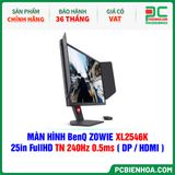  MÀN HÌNH BenQ ZOWIE XL2546K - 25in FullHD TN 240Hz 0.5ms ( DP / HDMI ) 