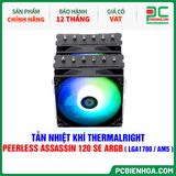  TẢN NHIỆT KHÍ THERMALRIGHT PEERLESS ASSASSIN 120 SE ARGB ( HỖ TRỢ SOCKET LGA1700 / AM5 ) 