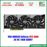  VGA INNO3D GeForce RTX 5080 3X OC 16GB GDDR7 