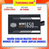  NGUỒN COOLER MASTER MWE 650 BRONZE V2 230V - 650W ( 80PLUS BRONZE ) 