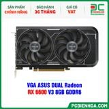  VGA ASUS DUAL Radeon RX 6600 V3 8GB GDDR6 ( DUAL-RX6600-8G-V3 ) 