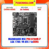  DDR5 - MAINBOARD MSI PRO B760M-P ( LGA1700 / M-ATX / 4xDDR5 ) 