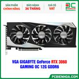  VGA GIGABYTE GeForce RTX 3060 GAMING OC 12G GDDR6 ( GV-N3060GAMING OC-12GD ) 