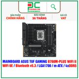  DDR5 - MAINBOARD ASUS TUF GAMING B760M-PLUS WIFI II ( WiFi 6E / Bluetooth v5.3 / LGA1700 / m-ATX / 4xDDR5 ) 