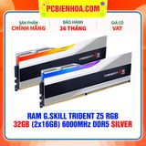  RAM G.SKILL TRIDENT Z5 RGB 32GB (2x16GB) 6000MHz DDR5 SILVER ( F5-6000J3238F16GX2-TZ5RS ) 