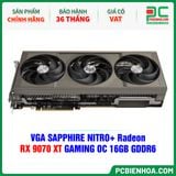  VGA SAPPHIRE NITRO+ Radeon RX 9070 XT GAMING OC 16GB GDDR6 (11348-01-20G) 