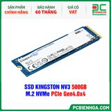  SSD KINGSTON NV3 500GB - M.2 NVMe PCIe Gen4.0x4 ( SNV3S/500G ) 