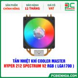  TẢN NHIỆT KHÍ COOLER MASTER HYPER 212 SPECTRUM V2 LED RGB ( HỖ TRỢ SOCKET LGA1700 ) 