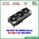  VGA ASUS TUF GAMING GeForce RTX 5060 Ti OC 16GB GDDR7 (TUF-RTX5060TI-O16G-GAMING) 