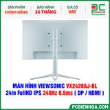  MÀN HÌNH VIEWSONIC VX2428AJ-BL MÀU XANH - 24in FullHD IPS 240Hz 0.5ms ( DP / HDMI ) 