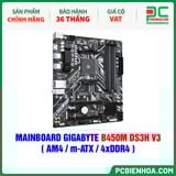  MAINBOARD GIGABYTE B450M DS3H V3 ( AM4 / m-ATX / 4xDDR4 ) 