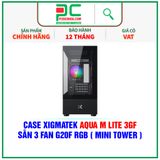  CASE XIGMATEK ALPHARD M 3GF - SẴN 3 FAN G20F RGB ( MINI TOWER - EN44090 ) 