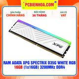  RAM ADATA XPG SPECTRIX D35G WHITE RGB - 16GB (1x16GB) 3200MHz DDR4 