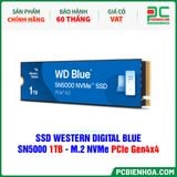 SSD WESTERN DIGITAL BLUE SN5000 1TB - M.2 NVMe PCIe Gen4x4 ( WDS100T4B0E ) 