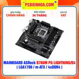  MAINBOARD ASRock B760M PG LIGHTNING/D4 ( LGA1700 / m-ATX / 4xDDR4 ) 