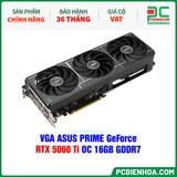  VGA ASUS PRIME GeForce RTX 5060 Ti OC 16GB GDDR7 (PRIME-RTX5060TI-O16G) 