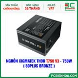  NGUỒN XIGMATEK THOR T750 V3 - 750W ( 80PLUS BRONZE - EN43130 ) 