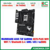  DDR5 - MAINBOARD ASUS TUF GAMING X870-PLUS WIFI ( WiFi 7 / Bluetooth 5.4 / AM5 / ATX / 4xDDR5 ) 