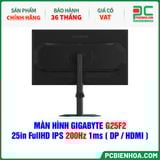  MÀN HÌNH GIGABYTE G25F2 - 25in FullHD IPS 200Hz 1ms ( DP / HDMI ) 