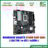  MAINBOARD GIGABYTE B760M D3HP DDR4 ( LGA1700 / m-ATX / 4xDDR4 ) 