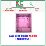  CASE VITRA THEMIS N5 PINK ( MINI TOWER ) 