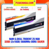  RAM G.SKILL TRIDENT Z5 RGB 32GB (2x16GB) 5600MHz DDR5 SILVER ( F5-5600J4040C16GX2-TZ5S ) 