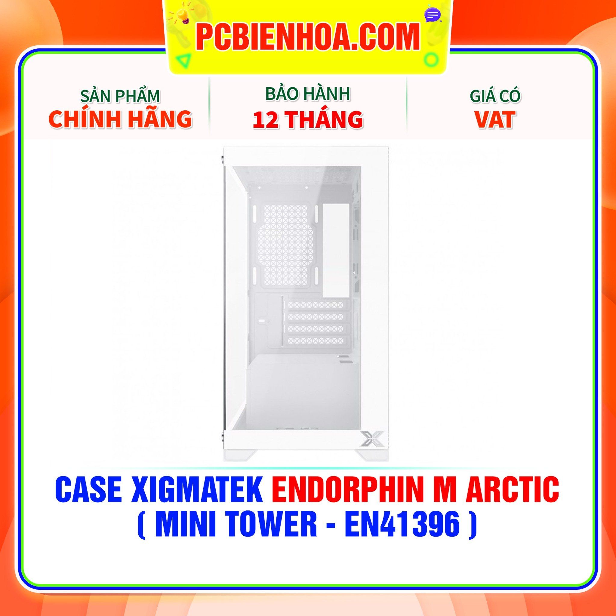  CASE XIGMATEK ENDORPHIN M ARCTIC ( MINI TOWER - EN41396 ) 