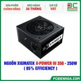  NGUỒN XIGMATEK X-POWER III 350 - 250W ( 85% EFFICIENCY - EN45952 ) 