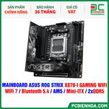  DDR5 - MAINBOARD ASUS ROG STRIX X870-I GAMING WIFI ( WiFi 7 / Bluetooth 5.4 / AM5 / Mini-ITX / 2xDDR5 ) 