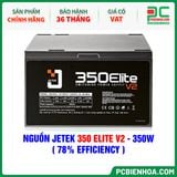  NGUỒN JETEK 350 ELITE V2 - 350W ( 78% EFFICIENCY ) 