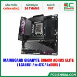  DDR5 - MAINBOARD GIGABYTE B860M AORUS ELITE ( LGA1851 / m-ATX / 4xDDR5 ) 
