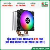  TẢN NHIỆT KHÍ XIGMATEK EVO RGB ( HỖ TRỢ SOCKET LGA1700|1851 - EN47138 ) 
