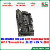  DDR5 - MAINBOARD MSI MAG B860 TOMAHAWK WIFI ( WiFi 7 / Bluetooth 5.4 / LGA1851 / ATX / 4xDDR5 ) 