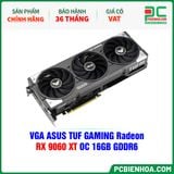  VGA ASUS TUF GAMING Radeon RX 9060 XT OC 16GB GDDR6 ( TUF-RX9060XT-O16G-GAMING ) 