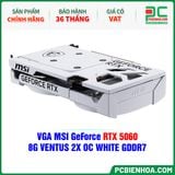  VGA MSI GeForce RTX 5060 8G VENTUS 2X OC WHITE GDDR7 