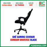  GHẾ GAMING CENTAUR GUNDAM UNIVERSE BLACK 