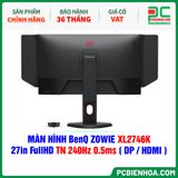  MÀN HÌNH BenQ ZOWIE XL2746K - 27in FullHD TN 240Hz 0.5ms ( DP / HDMI ) 