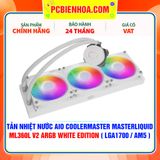  TẢN NHIỆT NƯỚC AIO COOLER MASTER MASTERLIQUID ML360L V2 ARGB WHITE EDITION ( HỖ TRỢ SOCKET LGA1700 / AM5 ) 