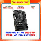  DDR5 - MAINBOARD MSI PRO Z790-S WIFI ( WiFi 6E / LGA1700 / ATX / 4xDDR5 ) 