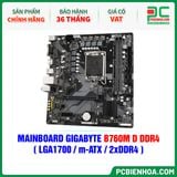  MAINBOARD GIGABYTE B760M D DDR4 ( LGA1700 / m-ATX / 2xDDR4 ) 