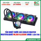  TẢN NHIỆT NƯỚC AIO COOLER MASTER MASTERLIQUID ML360 ILLUSION ARGB ( HỖ TRỢ SOCKET LGA1700 ) 
