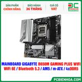  DDR5 - MAINBOARD GIGABYTE B650M GAMING PLUS WIFI ( WiFi 6E / Bluetooth 5.3 / AM5 / m-ATX / 4xDDR5 ) 