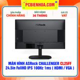  MÀN HÌNH ASRock CHALLENGER CL25FF 24.5in FullHD IPS 100Hz 1ms ( HDMI / VGA ) 