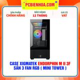  CASE XIGMATEK ENDORPHIN M II 3F - SẴN 3 FAN RGB ( MINI TOWER - EN42911 ) 